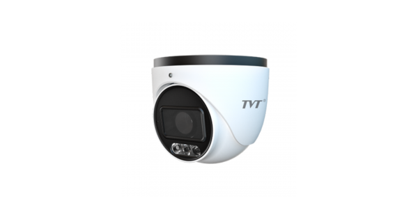 TVT 4MP Dual Illumination Motorized Camera 2.8~12mm White/Dark Grey