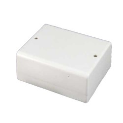 JB730, 24 Way Oblong Junction Box, White Grade 1