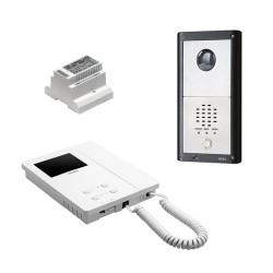 CVR4KV-1S, 1 Button vandal resistant surface colour videokit